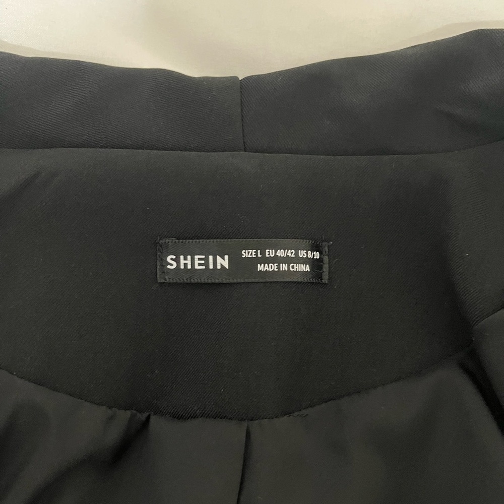 SHEIN Classic Black Blazer - Picture 2 of 2